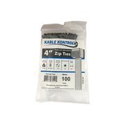 Kable Kontrol Kable Kontrol® Black Zip Ties - 36" Inch Long Heavy Duty - UV Resistant Nylon - 175 Lbs Tensile Strength - 100 pc Pack CT297HV-50